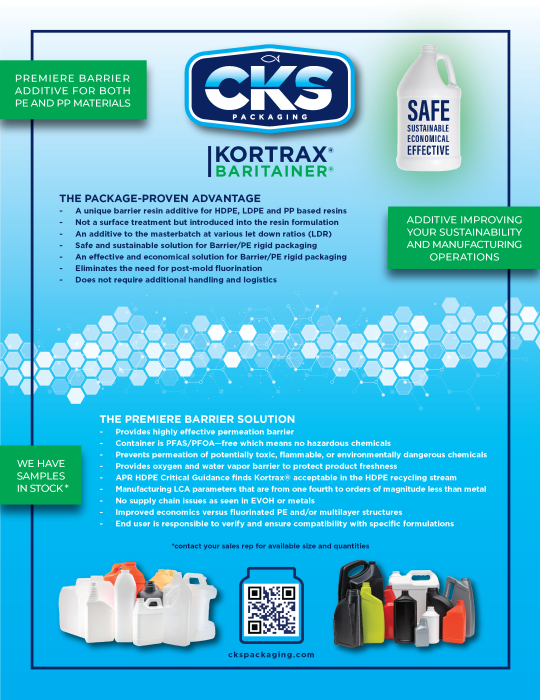 CKS Packaging Offers Safer & Sustainable Packs With Kortrax® BR